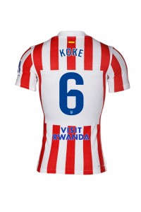 Atletico Madrid Koke #6 Jalkapallovaatteet Kotipaita 2025-26 Lyhythihainen